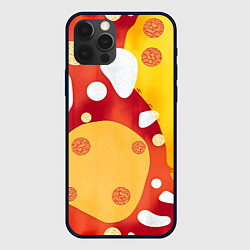 Чехол для iPhone 12 Pro Теплая африканская абстракция, цвет: 3D-черный