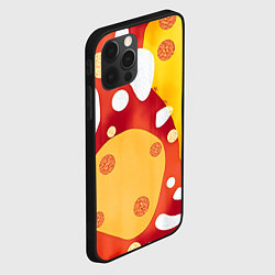 Чехол для iPhone 12 Pro Теплая африканская абстракция, цвет: 3D-черный — фото 2