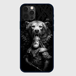 Чехол для iPhone 12 Pro Велес славянский - бог богатырь, цвет: 3D-черный