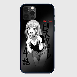 Чехол для iPhone 12 Pro Эта фарфоровая кукла - влюбилась, цвет: 3D-черный