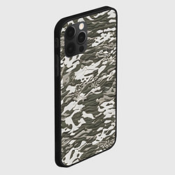 Чехол для iPhone 12 Pro Фактурный камуфляж, цвет: 3D-черный — фото 2