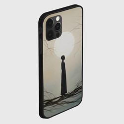 Чехол для iPhone 12 Pro Минималистичный сюрреализм, цвет: 3D-черный — фото 2