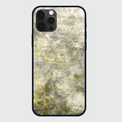 Чехол для iPhone 12 Pro Абстракция - yellow acidic liquid, цвет: 3D-черный