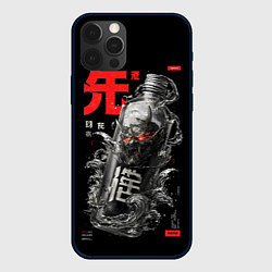 Чехол для iPhone 12 Pro Демон в бутылке, цвет: 3D-черный