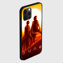 Чехол для iPhone 12 Pro Пол Атрейдес и Чани Dune part two, цвет: 3D-черный — фото 2