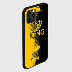 Чехол для iPhone 12 Pro Король, цвет: 3D-черный — фото 2