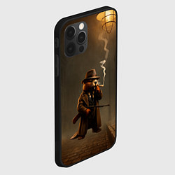 Чехол для iPhone 12 Pro Бобритто Бандито мем, цвет: 3D-черный — фото 2