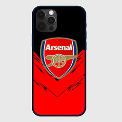 Чехол для iPhone 12 Pro Arsenal текстура краски, цвет: 3D-черный