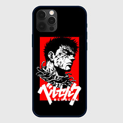 Чехол для iPhone 12 Pro Берсерк аниме, цвет: 3D-черный