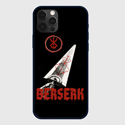 Чехол для iPhone 12 Pro Меч Берсерка, цвет: 3D-черный