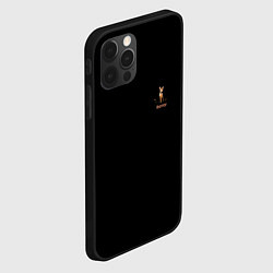Чехол для iPhone 12 Pro Bambi, цвет: 3D-черный — фото 2