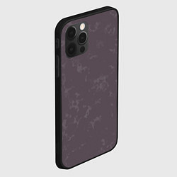 Чехол для iPhone 12 Pro Коричневый с текстурой, цвет: 3D-черный — фото 2