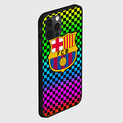 Чехол для iPhone 12 Pro Barcelona gradient neon, цвет: 3D-черный — фото 2