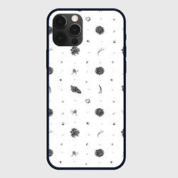 Чехол для iPhone 12 Pro Шишки из Бузулукского бора, цвет: 3D-черный