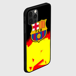 Чехол для iPhone 12 Pro Borussia абстракция золото геометрия, цвет: 3D-черный — фото 2