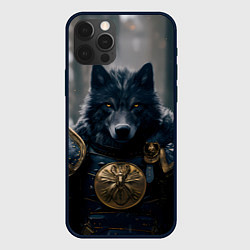 Чехол iPhone 12 Pro Волк в доспехах