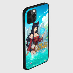 Чехол для iPhone 12 Pro Ahri League of Legends, цвет: 3D-черный — фото 2