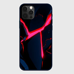 Чехол для iPhone 12 Pro Neon glow, цвет: 3D-черный