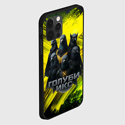 Чехол для iPhone 12 Pro Голуби Икс супергерои, цвет: 3D-черный — фото 2