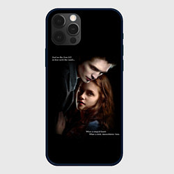 Чехол для iPhone 12 Pro Белла и Эдвард: lion fell in love with the lamb me, цвет: 3D-черный