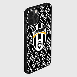 Чехол для iPhone 12 Pro Juventus pattern Witcher, цвет: 3D-черный — фото 2