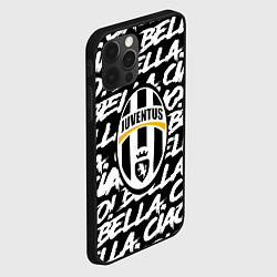 Чехол для iPhone 12 Pro Juventus serial pattern, цвет: 3D-черный — фото 2