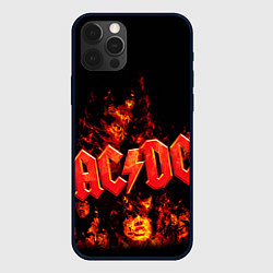 Чехол iPhone 12 Pro AC/DC Flame