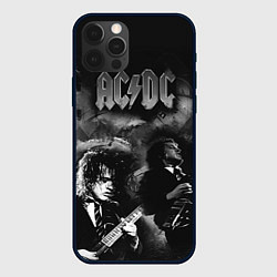 Чехол для iPhone 12 Pro AC/DC, цвет: 3D-черный