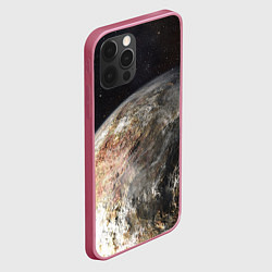 Чехол для iPhone 12 Pro Плутон, цвет: 3D-малиновый — фото 2