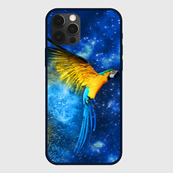 Чехол iPhone 12 Pro Космический попугай