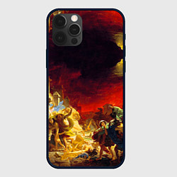 Чехол для iPhone 12 Pro Брюллов Последний день Помпеи, цвет: 3D-черный