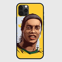 Чехол iPhone 12 Pro Ronaldinho Art