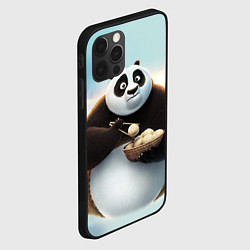 Чехол для iPhone 12 Pro Кунг фу панда, цвет: 3D-черный — фото 2