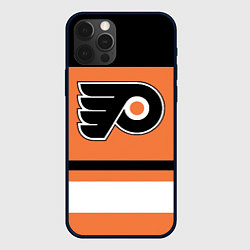 Чехол для iPhone 12 Pro Philadelphia Flyers, цвет: 3D-черный