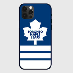 Чехол для iPhone 12 Pro Toronto Maple Leafs, цвет: 3D-черный