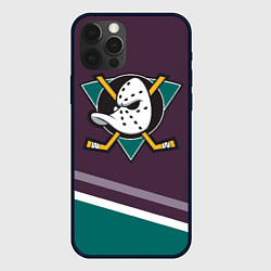 Чехол iPhone 12 Pro Anaheim Ducks Selanne