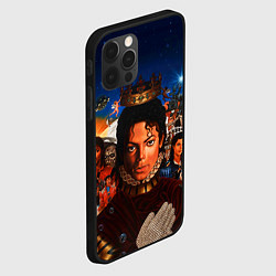 Чехол для iPhone 12 Pro Michael Jackson: Pop King, цвет: 3D-черный — фото 2