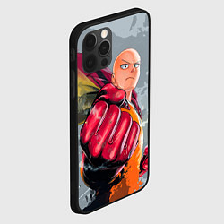 Чехол для iPhone 12 Pro One Punch Man Fist, цвет: 3D-черный — фото 2