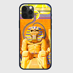 Чехол для iPhone 12 Pro Iron Maiden: Pharaon, цвет: 3D-черный