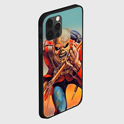 Чехол для iPhone 12 Pro Iron Maiden: Crash arrow, цвет: 3D-черный — фото 2