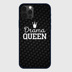 Чехол для iPhone 12 Pro Drama queen, цвет: 3D-черный