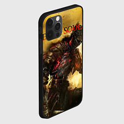 Чехол для iPhone 12 Pro Dark Souls: Braveheart, цвет: 3D-черный — фото 2