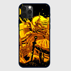 Чехол для iPhone 12 Pro Dark Souls: Gold Knight, цвет: 3D-черный