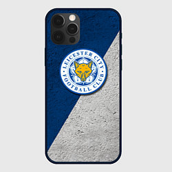 Чехол для iPhone 12 Pro Leicester City FC, цвет: 3D-черный