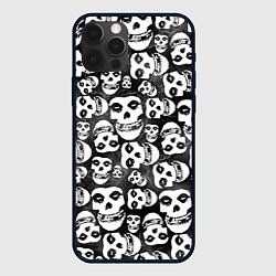 Чехол iPhone 12 Pro Misfits Pattern