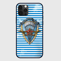 Чехол для iPhone 12 Pro ВДВ, цвет: 3D-черный