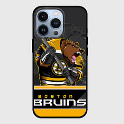 Чехол для iPhone 13 Pro Boston Bruins, цвет: 3D-черный