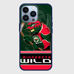 Чехол для iPhone 13 Pro Minnesota Wild, цвет: 3D-тёмно-синий