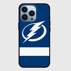 Чехол для iPhone 13 Pro Tampa Bay Lightning, цвет: 3D-черный