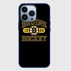 Чехол для iPhone 13 Pro Boston Bruins: Est.1924, цвет: 3D-тёмно-синий
